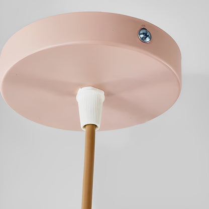Minimalistische kegelvormige LED macaron kleur hanglamp eilandverlichting kroonluchter