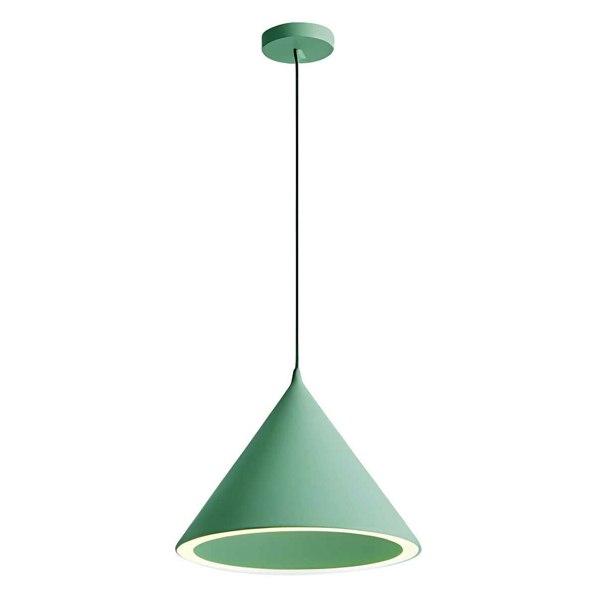 Minimalistische kegelvormige LED macaron kleur hanglamp eilandverlichting kroonluchter