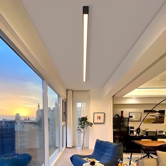 Minimalistische Strip Traploze Dimmen LED Moderne Plafondlamp