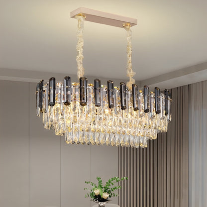 Moderne ronde luxe kristallen plafondlampen
