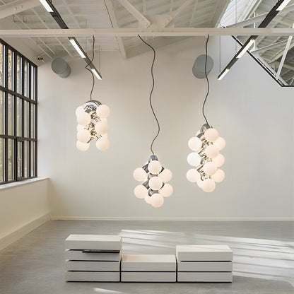 Moderne minimalistische kunst druivenvormige kroonluchter