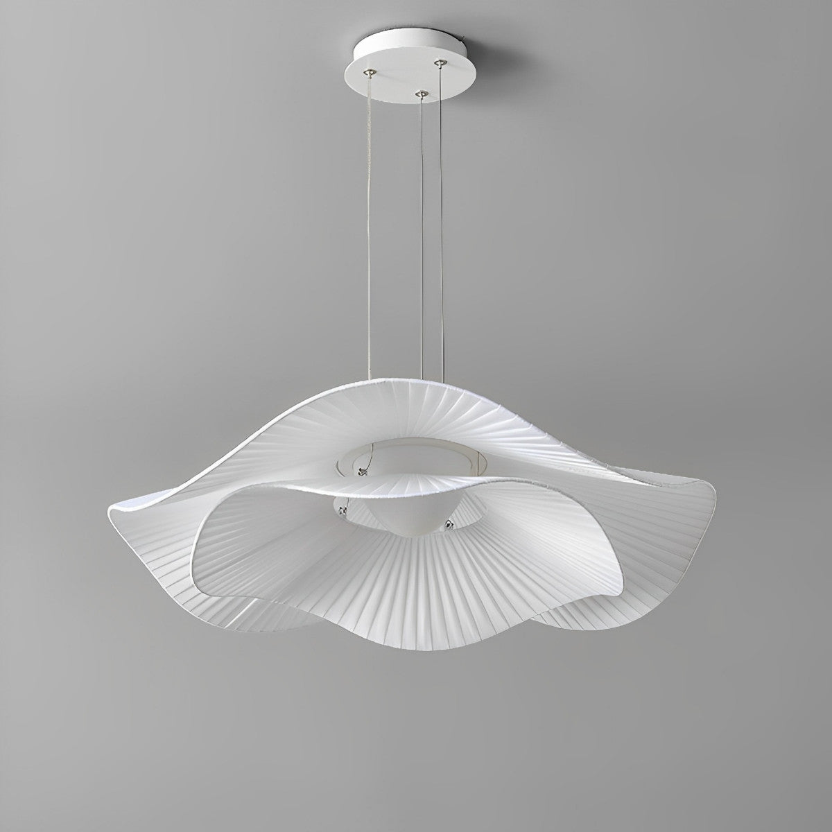 Moderne minimalistische kunst lotusblad hanglamp