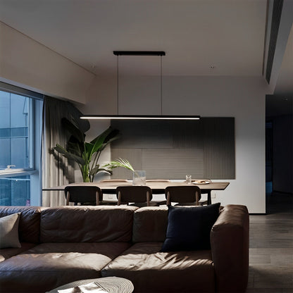 Moderne minimalistische hanglamp LED lange lichtbalk