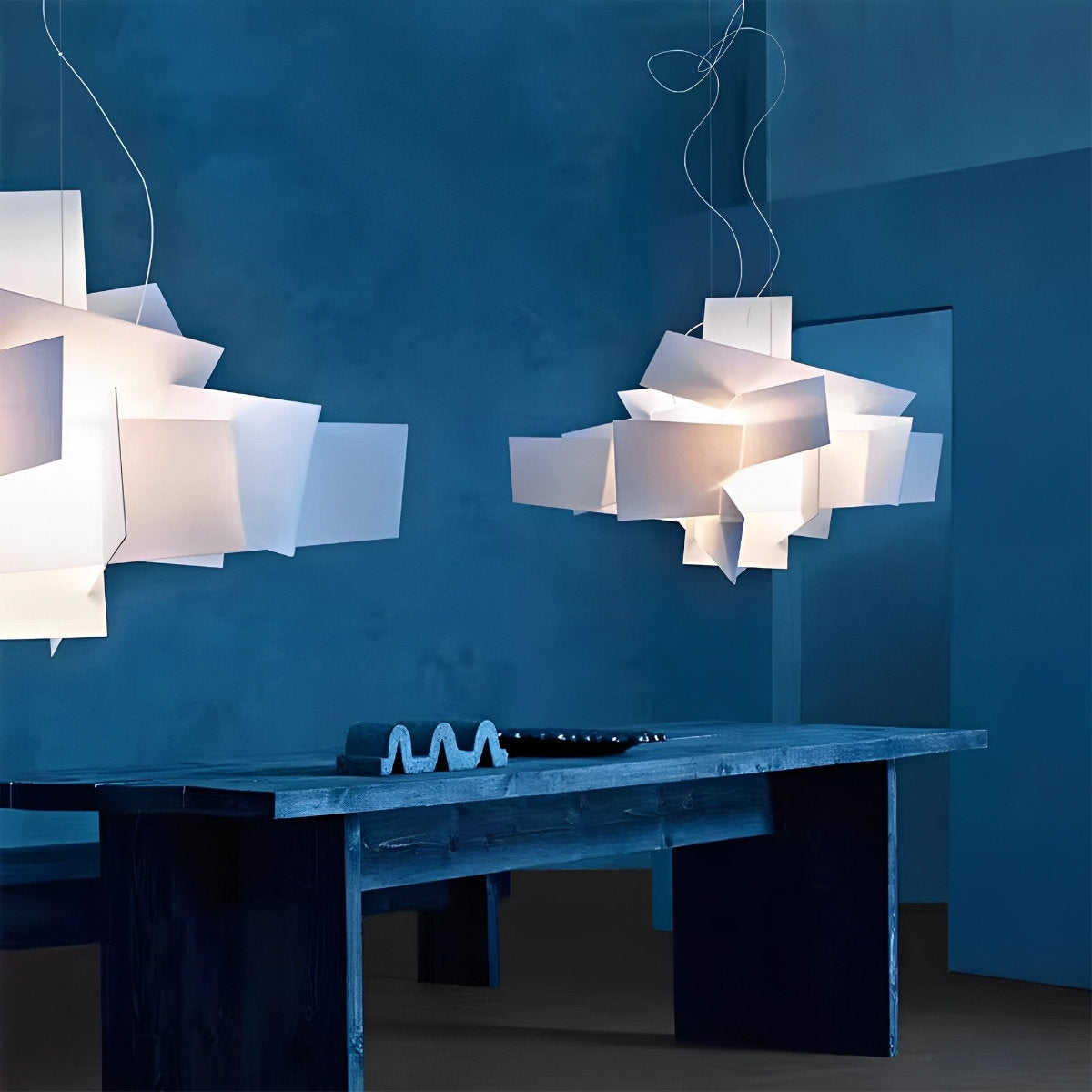 Moderne minimalistische geometrische kunst hanglamp