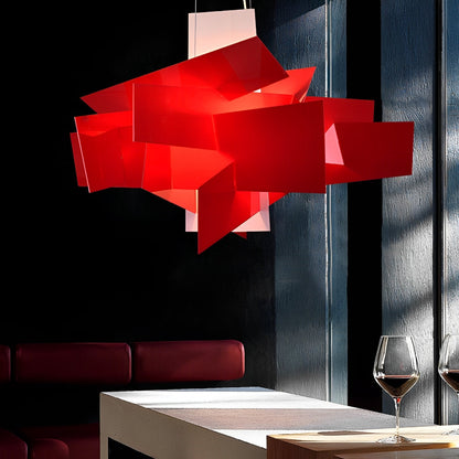 Moderne minimalistische geometrische kunst hanglamp