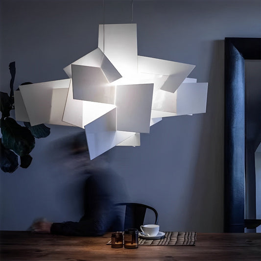 Moderne minimalistische geometrische kunst hanglamp