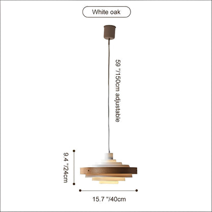 Moderne minimalistische schaduw drum hanglamp