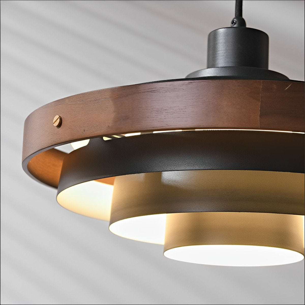 Moderne minimalistische schaduw drum hanglamp
