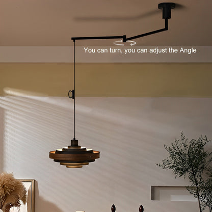 Moderne minimalistische schaduw drum hanglamp