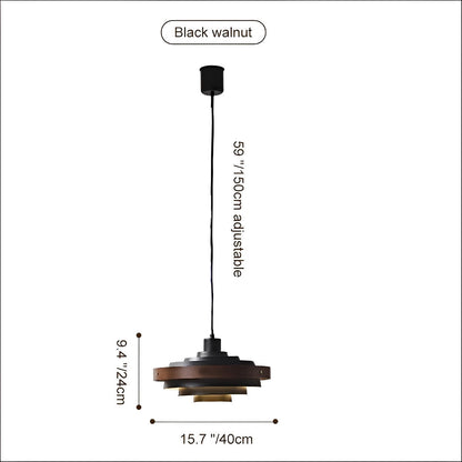 Moderne minimalistische schaduw drum hanglamp