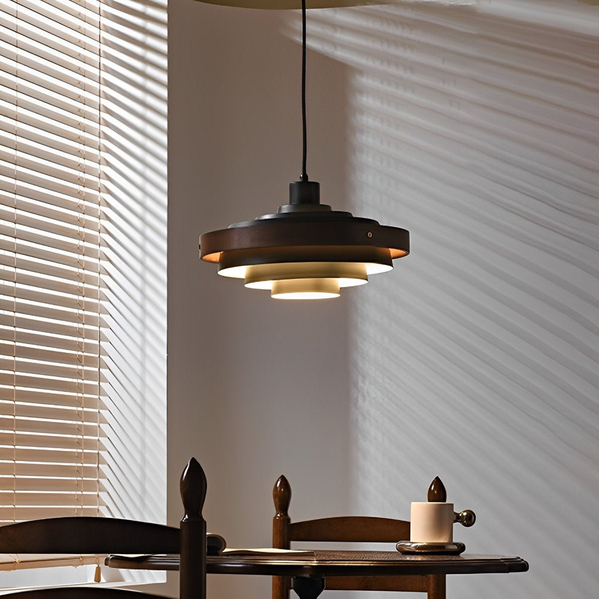 Moderne minimalistische schaduw drum hanglamp