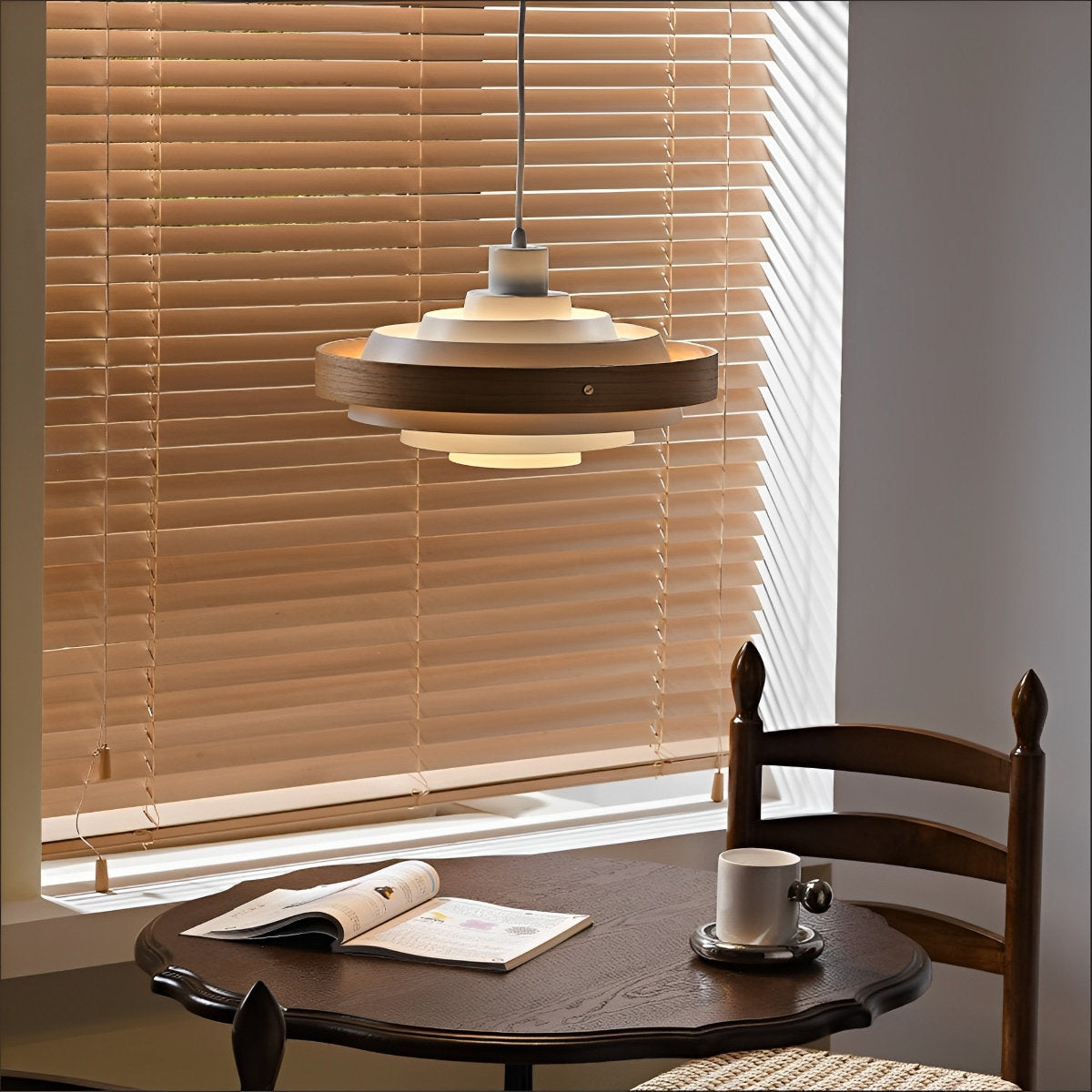 Moderne minimalistische schaduw drum hanglamp