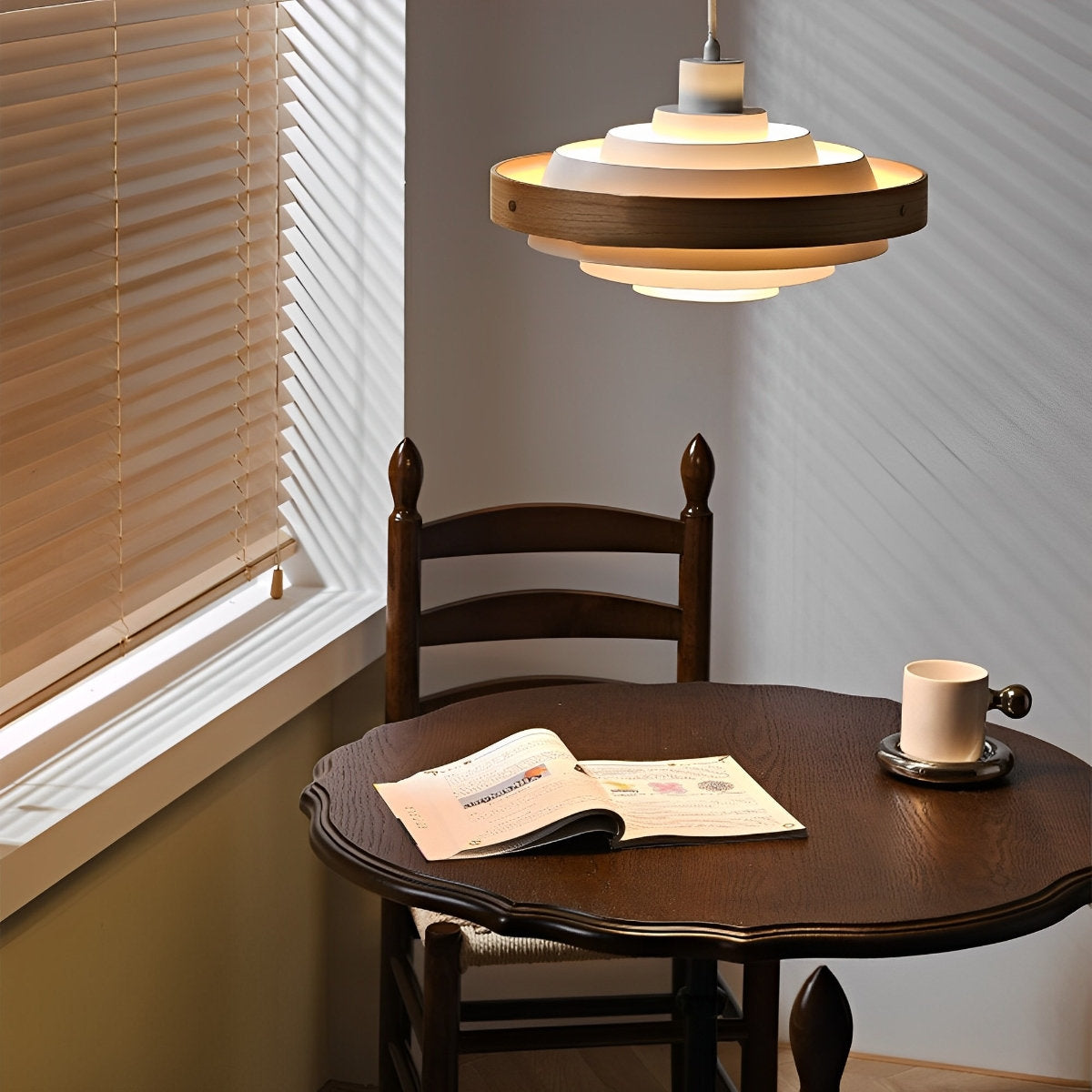 Moderne minimalistische schaduw drum hanglamp