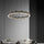 Moderne minimalistische watergolf ronde hanglamp
