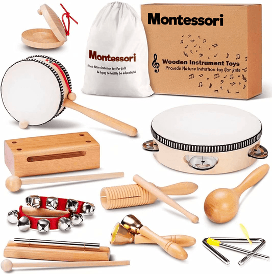 Montessori muziekinstrumentenset | Montessori speelgoed
