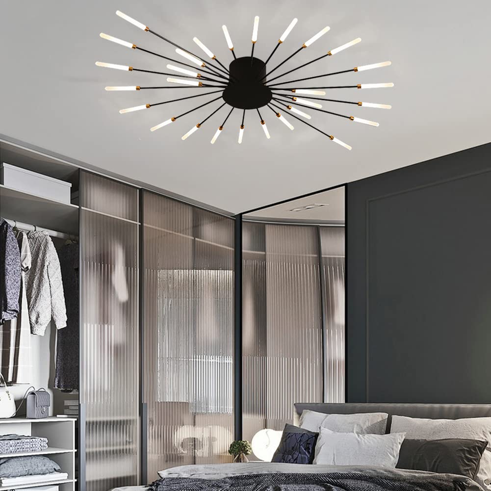 Opbouw plafondlamp Vuurwerk | Woonkamer/Slaapkamer