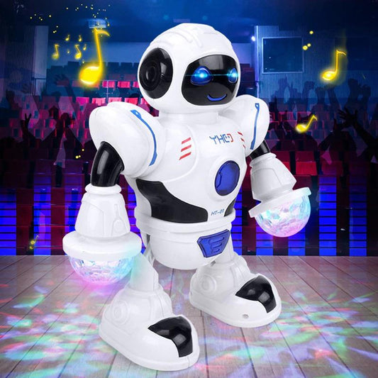 Nieuwste Ruimte Sprankelende Muziek Slimme Robot Wandelende Dansende Robot