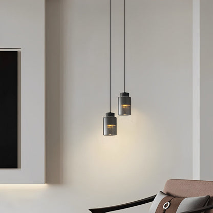 Moderne minimalistische kroonluchter glas messing bedlampje verlichting