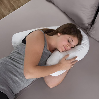 Orthopädisches Seitenschläferkissen mit Ohrloch