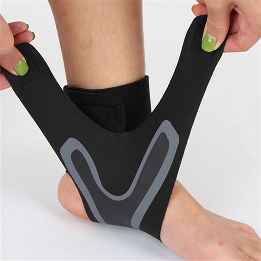 Plantair Enkel X Wrap Brace Ondersteuning Compressie Mouw