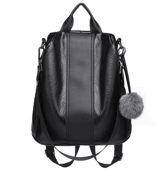 Women's Anti-theft Leather Backpack