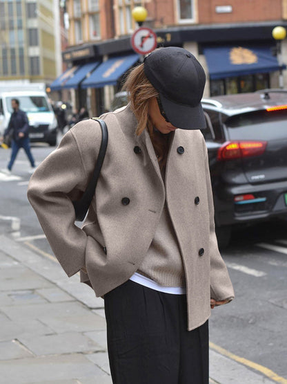 Übergroße Hemdjacke