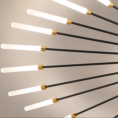 Opbouw plafondlamp Vuurwerk | Woonkamer/Slaapkamer