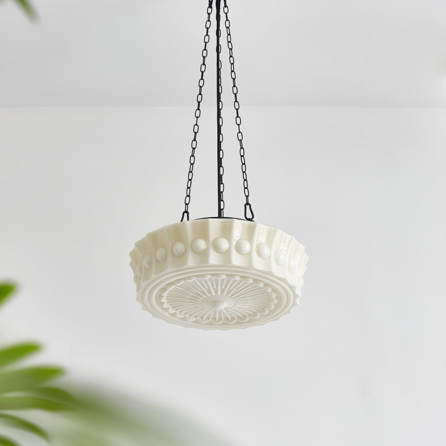 Artistieke vintage koepelplafondlamp