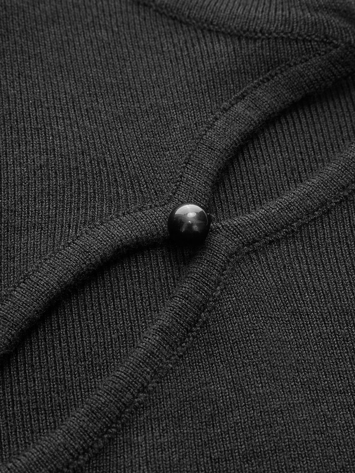Effen Skinny Trui Met Uitgesneden Details