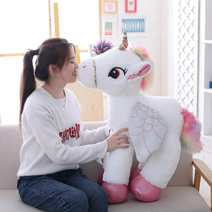 Riesiges Kawaii Einhorn Plüschtier