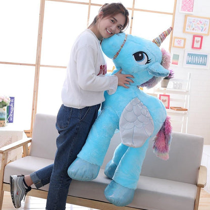 Riesiges Kawaii Einhorn Plüschtier