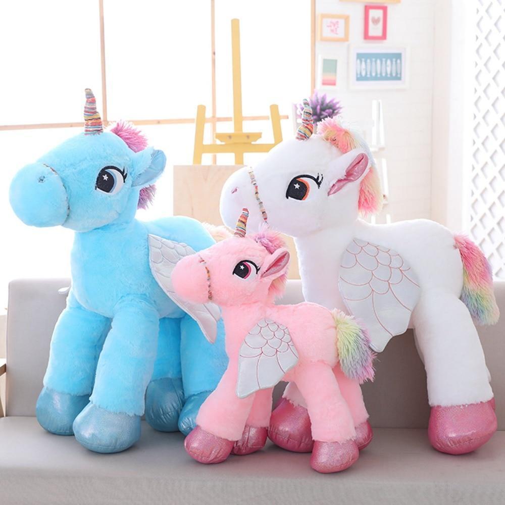 Riesiges Kawaii Einhorn Plüschtier