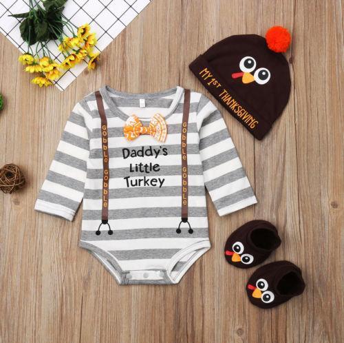 Daddy's Kleine Kalkoen Set