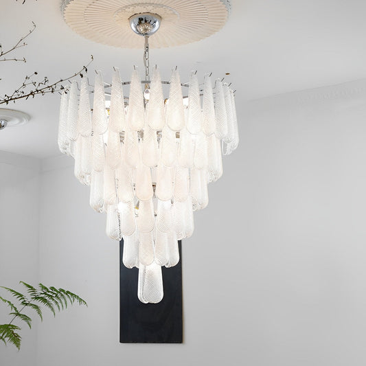 Retro Luxe Traanvormige Waterval Kroonluchter Licht