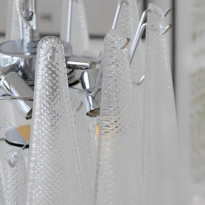 Retro Luxe Traanvormige Waterval Kroonluchter Licht