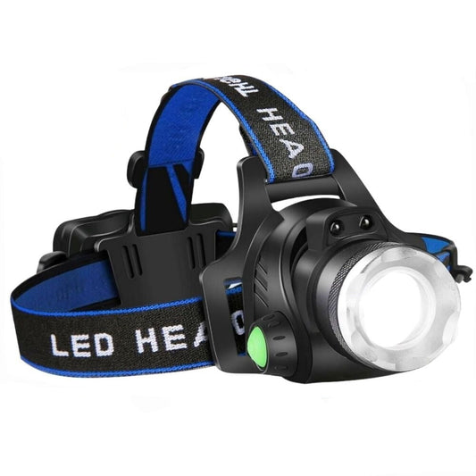 990000LM Oplaadbare LED Hoofdlamp Zoombare Zaklamp Tactische Koplamp Zaklamp