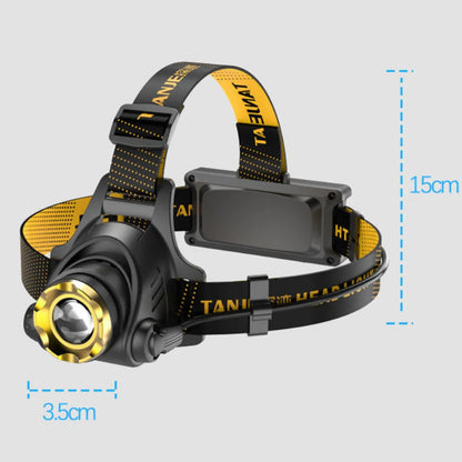 990000LM LED Hoofdlamp Oplaadbare Tactische Hoofdlamp Zoom Hoofdlamp Zaklamp