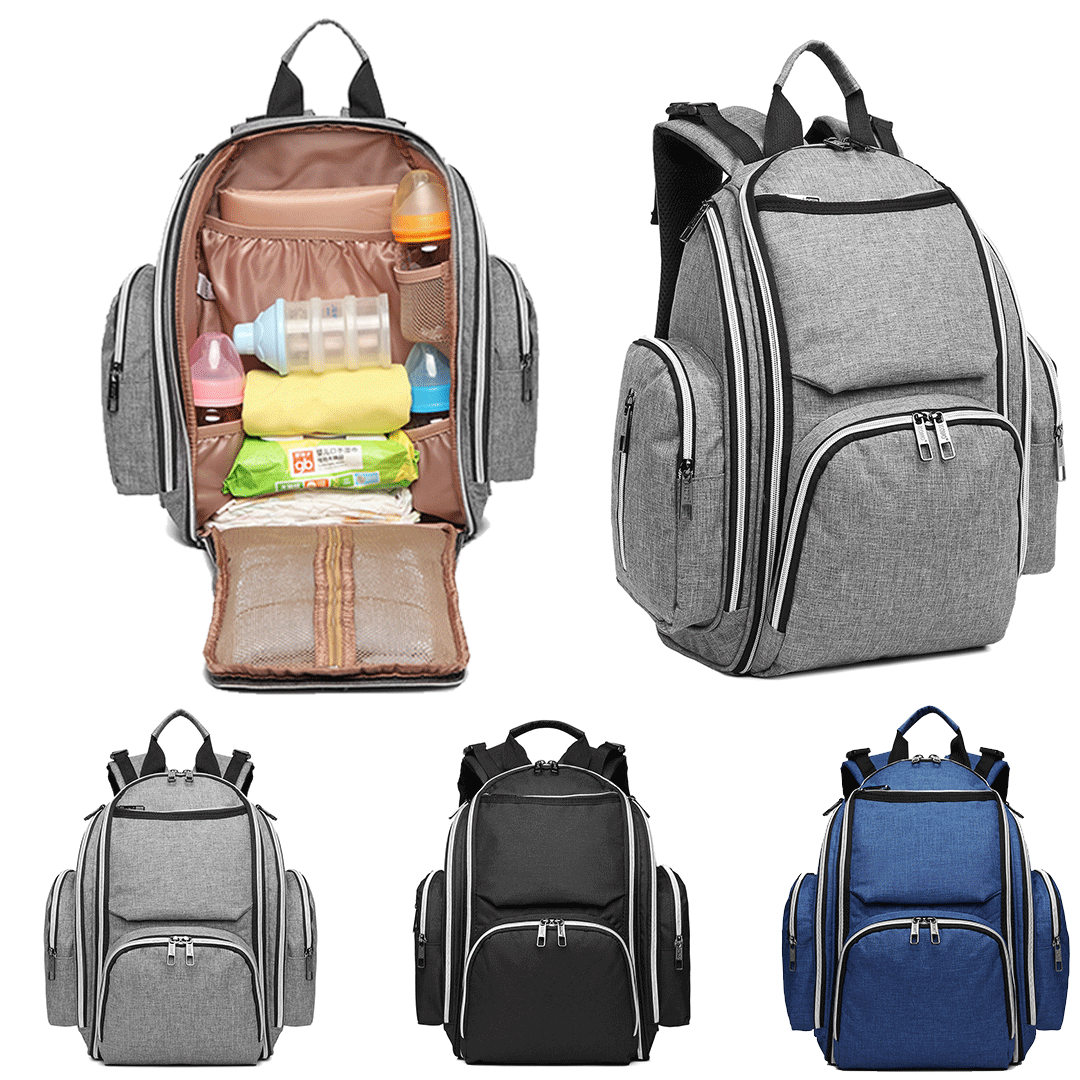 Mumien-Rucksack Wickeltasche Baby Wickelrucksack