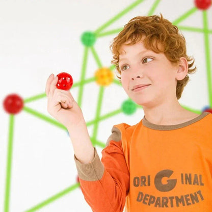 Pädagogisches DIY-Festungsset für Kinder | Spaßiges Bastelset für Kinder STEM