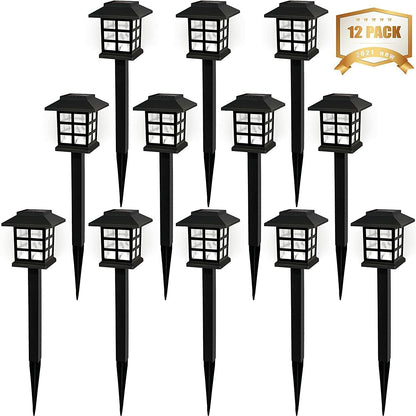 12-Pack Zonnepadverlichting Buiten