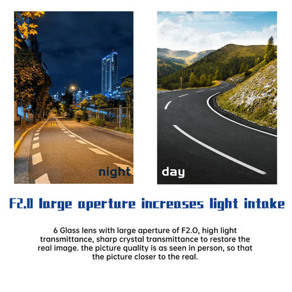 4" Touchscreen Voor- en Achter Dashcam