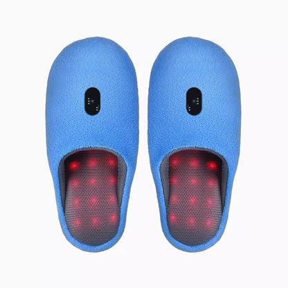 Rode Lichttherapie Massage Slippers - Voetherstel & Pijnverlichting