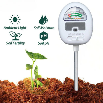 4-in-1 slimme bodemmeter voor nauwkeurige plantverzorgingsmonitoring