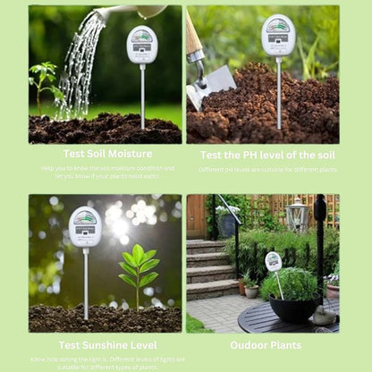 4-in-1 slimme bodemmeter voor nauwkeurige plantverzorgingsmonitoring