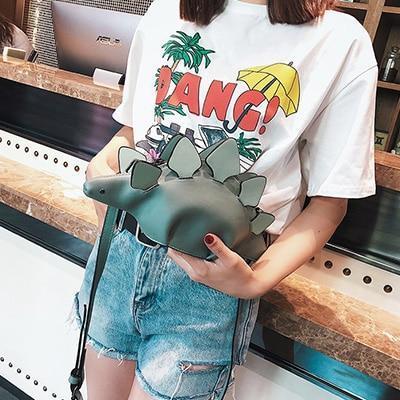DINO LOVE TASCHEN - Dinosaurierförmige Handtaschen