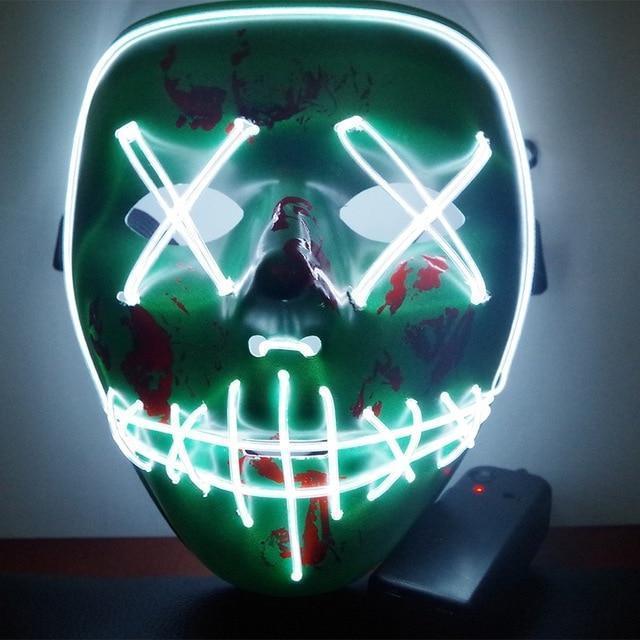 LED leuchtende Purge Wahljahr Maske für Halloween