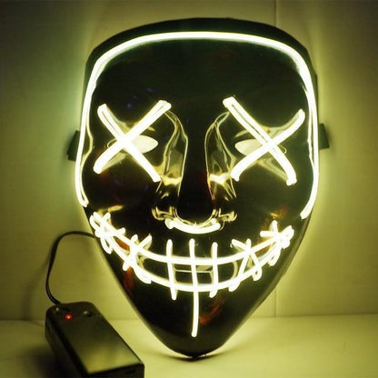 LED leuchtende Purge Wahljahr Maske für Halloween
