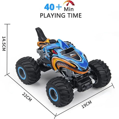Rc Fernsteuerung Monster Truck Offroad 4x4 Shark Digger Rock Crawler Drift Auto