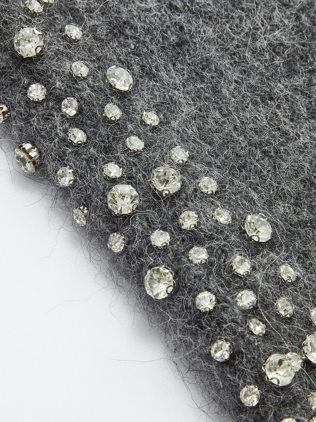 Wolmix geborduurde sweatervest