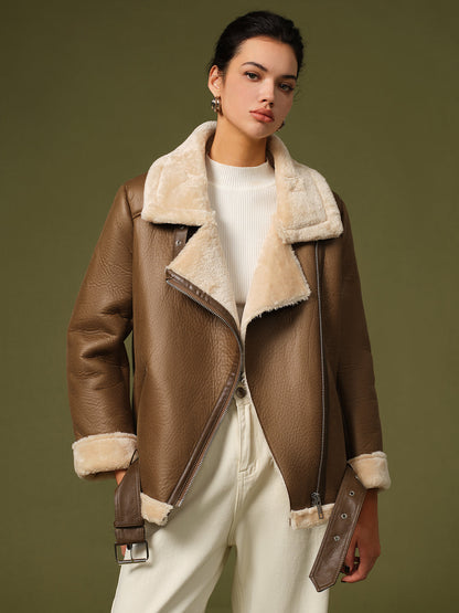 Women's Soft Zipper Fleece Outerwear